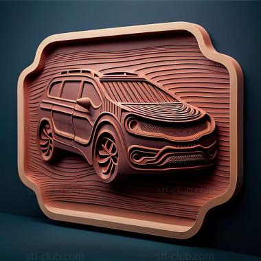 3D мадэль Chrysler Pacifica (STL)